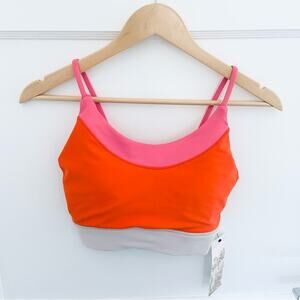 Sage Collective Sports Bra Colorblock Athleisure Bra Top Size XS NWT Top